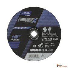 nortonschleifmittel/NORTON_schleifmittel_66253371175 Norton FOUNDRY X for Right-Angle Grinder Grinding on CAST IRON 230x7x22.23 GRIT 24_134352